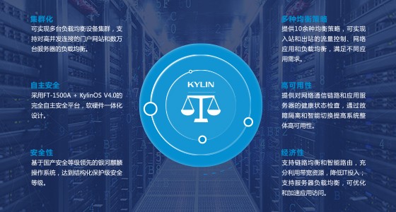 银河麒麟负载均衡系统